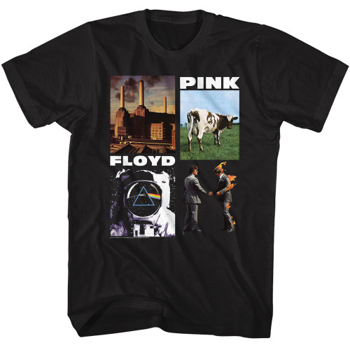 Pink Floyd Photos T-Shirt - Black
