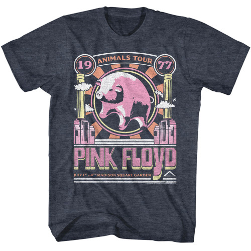 Pink Floyd Animals 1977 US Tour 2-sided T-Shirt | Vintage Rock