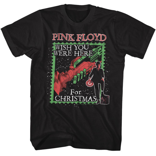 Pink Floyd Christmas T-Shirt - Black