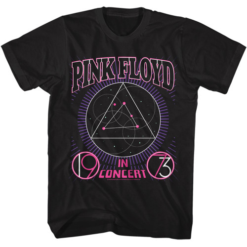 Pink Floyd Triangulum T-Shirt - Black