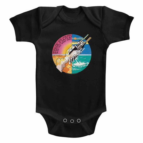 Pink Floyd - WYWH Hands Baby Onesie - Black