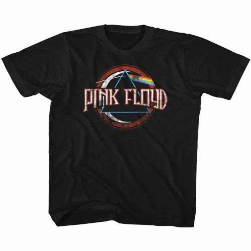 Pink Floyd - Pink Floyd Circle Youth T-Shirt - Black