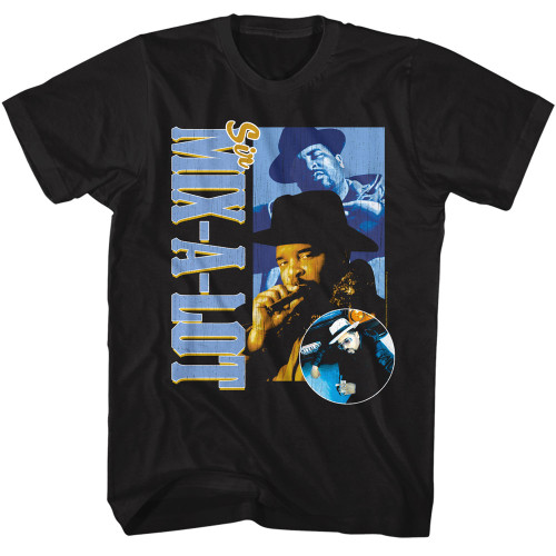 Sir Mix A Lot - Vertical Text T-Shirt - Black