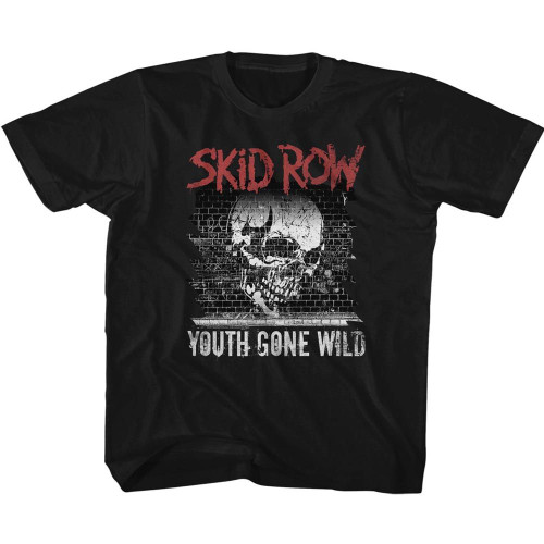 Skid Row Graffiti Gone Youth T-Shirt - Black