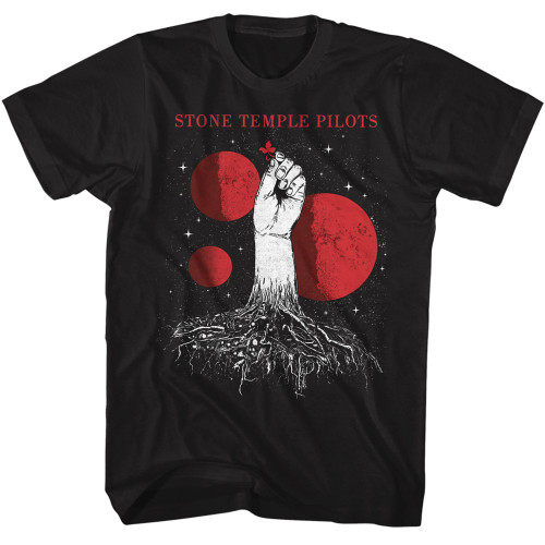 Stone Temple Pilots Planets T-Shirt - Black