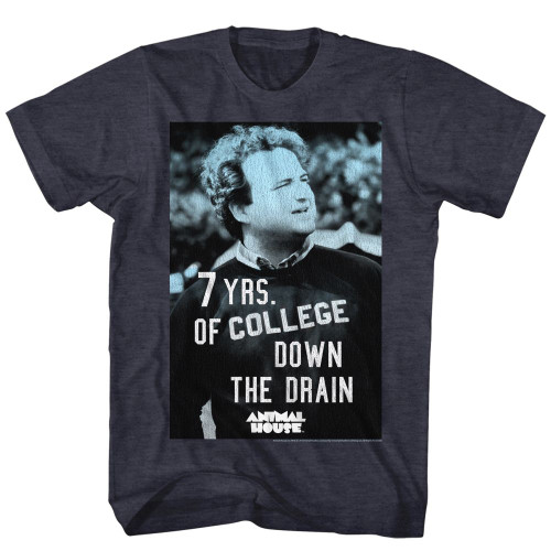 Animal House 7 Years Down T-shirt - Navy