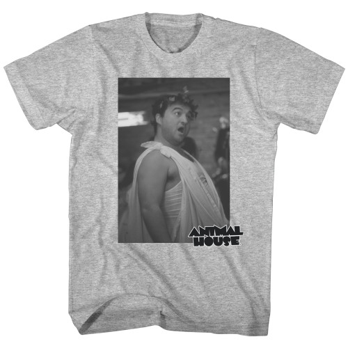 Animal House Toga Photo GRYHT T-shirt - Gray