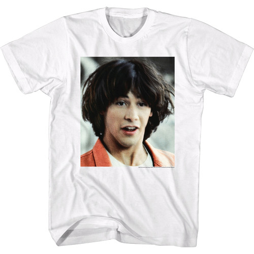 Bill and Ted's Face of Ted T-Shirt - White