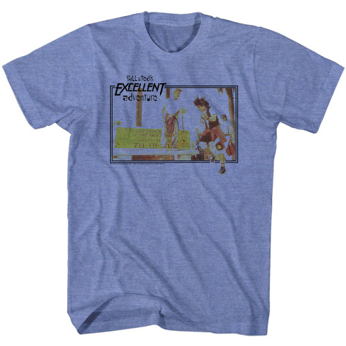 Bill and Ted's Rock Sesh T-Shirt - Light Blue