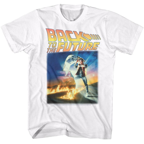 Back To The Future This Time T-Shirt - White
