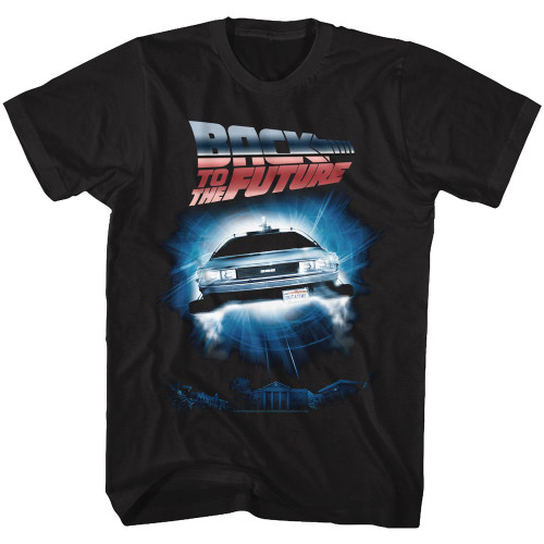 Back To The Future OUT A TIME T-Shirt - Black