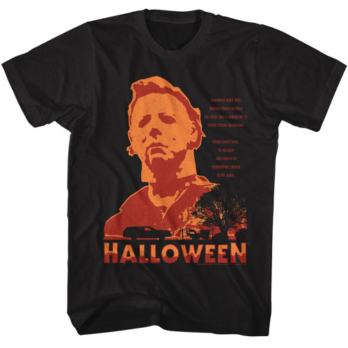 Halloween Neighborhood Watch T-Shirt - Black