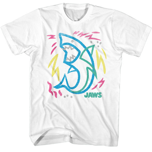 JAWS Doodles Jaws T-Shirt - White