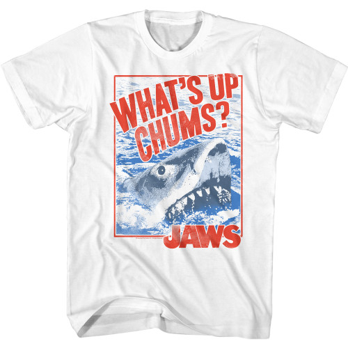 JAWS Hey Buddy T-Shirt - White