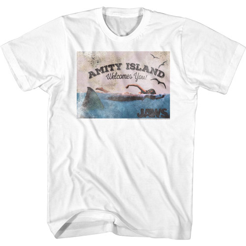 JAWS Welcome's You T-Shirt - White