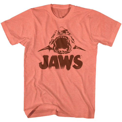 JAWS Neon Jaws T-Shirt - Retro Coral