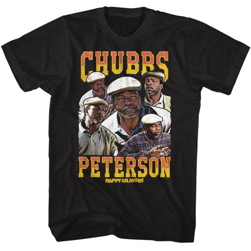 Happy Gilmore Chubbs Peterson T-Shirt - Black