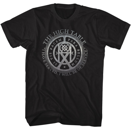 John Wick High Table Coin T-Shirt - Black
