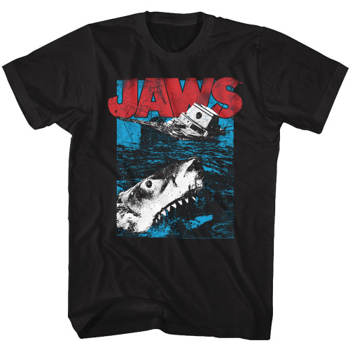 JAWS Great White T-Shirt - Black