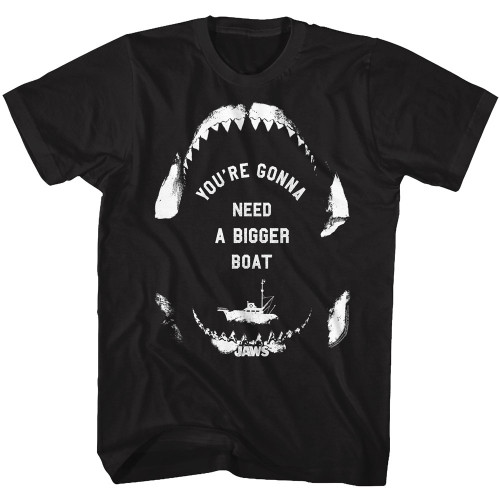 JAWS Sailing Wisdom T-Shirt - Black