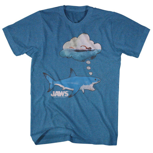 JAWS Dreamy Snacks T-Shirt - Indigo Heather