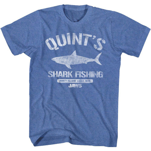 JAWS Quint's T-Shirt - Light Blue