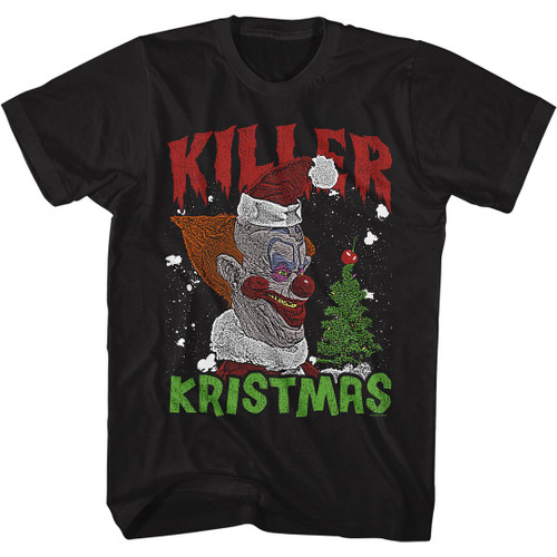 Killer Klowns Killer Kristmas T-Shirt - Black