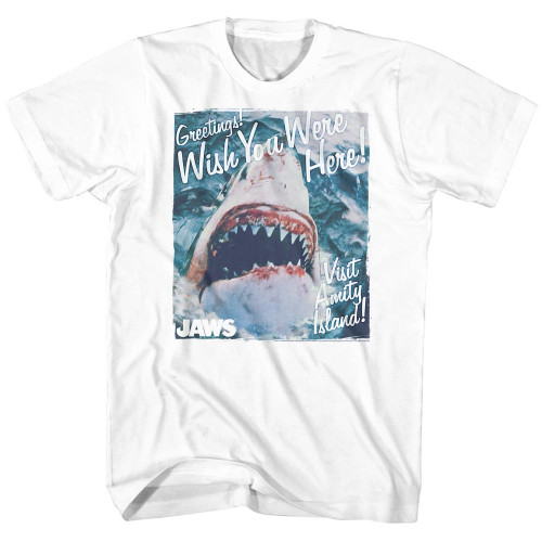JAWS Greetings T-Shirt - White