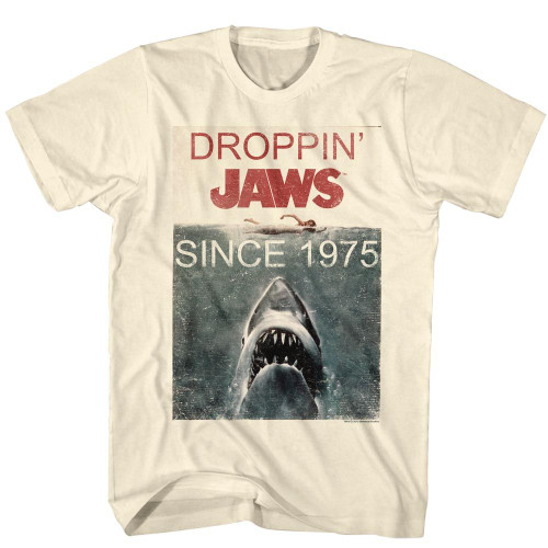 JAWS Droppin T-Shirt - Natural