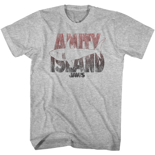 JAWS Shark Line T-Shirt - Gray