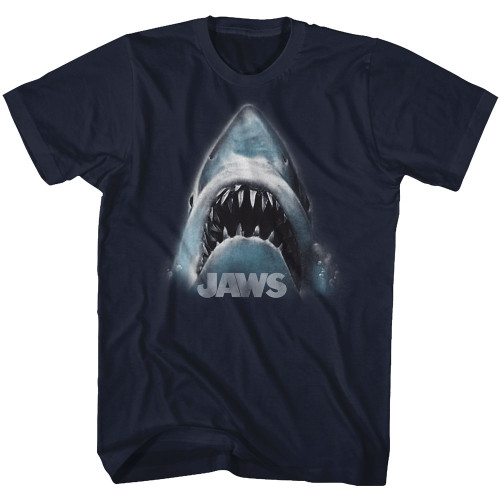 JAWS Head Logo T-Shirt - Navy