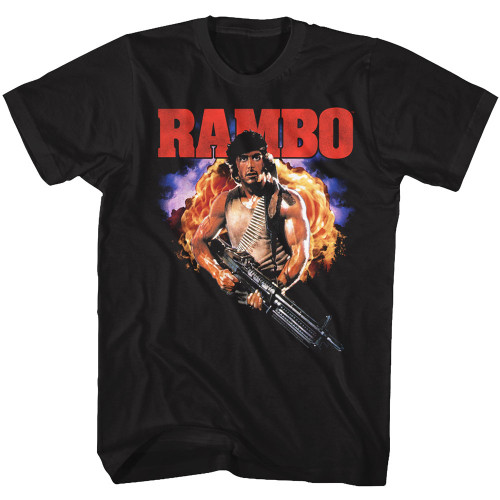 Rambo Exploooode T-Shirt - Black