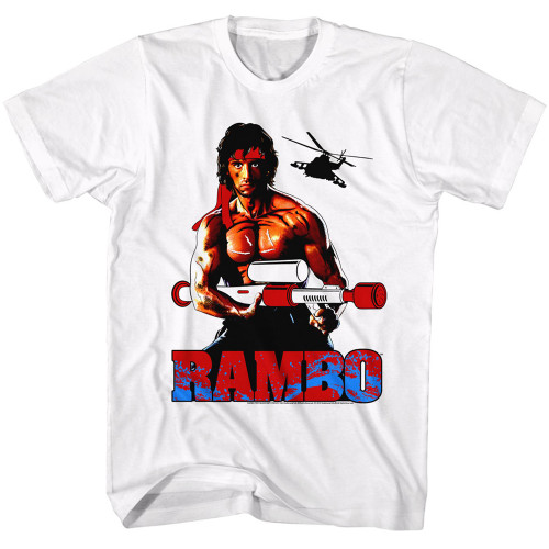 Rambo Water Logger T-Shirt - White