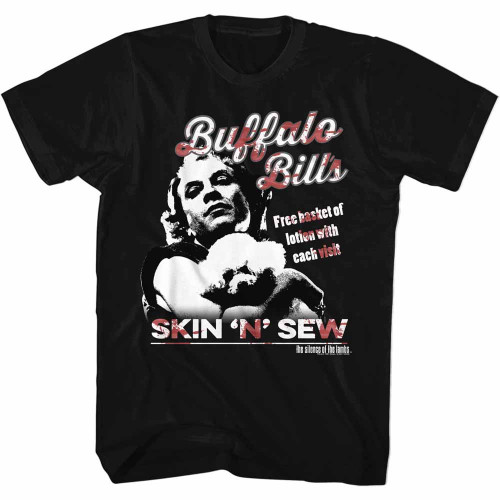 The Silence of The Lambs Skin Sew T-Shirt - Black