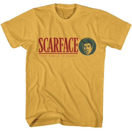 Scarface Scar Chest T-Shirt - Ginger