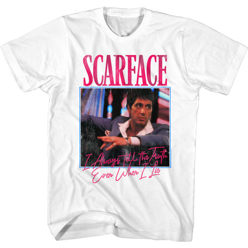 Scarface Even When I lie T-Shirt - White