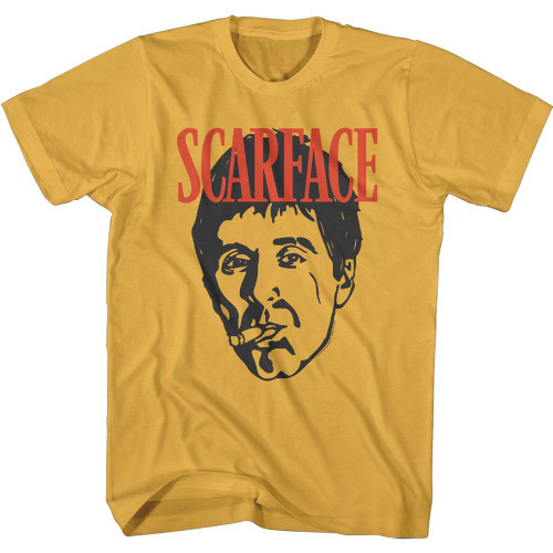 Scarface Scared Face T-Shirt - Ginger