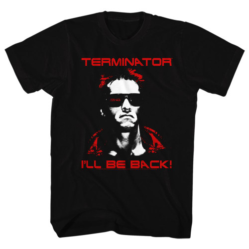 The Terminator Same Ol't T-Shirt - Black