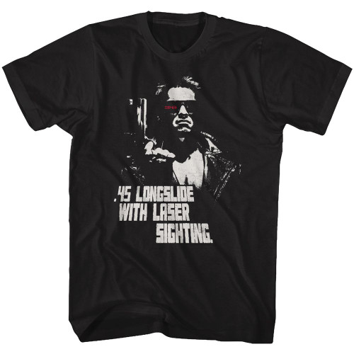 The Terminator Long Slide T-Shirt - Black