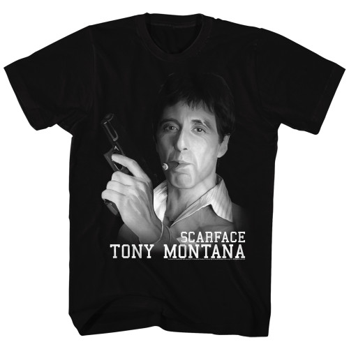 Scarface Tony Got A Gun T-Shirt - Black