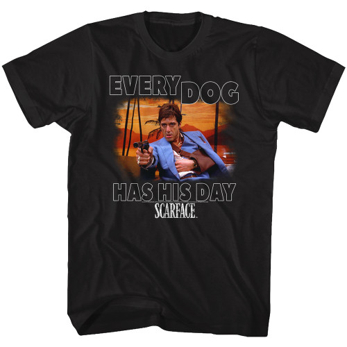 Scarface Has His Day T-Shirt - Black