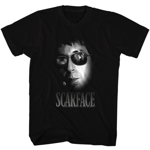 Scarface Aviators T-Shirt - Black