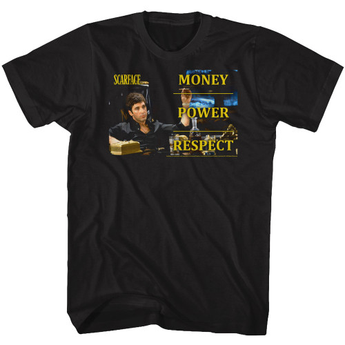 Scarface Monpowers T-Shirt - Black