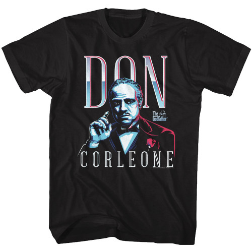 The Godfather Don Corleone T-Shirt - Black