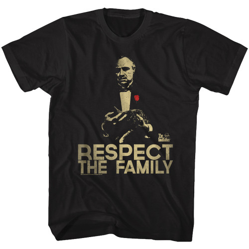 The Godfather Respect T-Shirt - Black