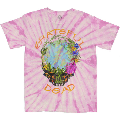 Grateful Dead Forest Dead Dip-Dye T-Shirt - Pink - Dip-Dye