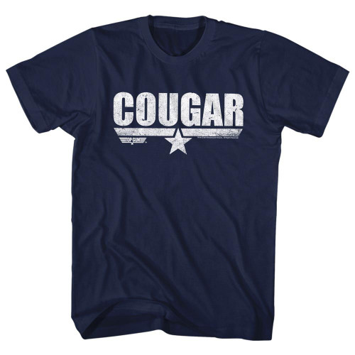 Top Gun Cougar T-Shirt - Navy