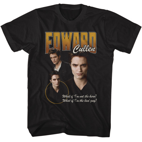 Twilight 3 Edward Character T-Shirt - Black