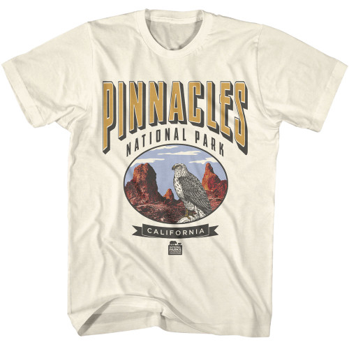 National Parks Pinnacles T-Shirt - Natural