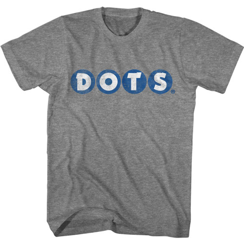 Tootsie Roll Dots T-Shirt - Gray
